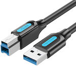 Vention USB 3.0 Kabel USB-A-Stecker - USB-B-Stecker Schwarz 3m 056532