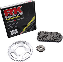 RK Chain & Sprocket Kit for Yamaha Crypton S 115