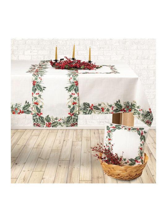 Ilis Home Christmas Tablecloth L180xW140cm 1pcs