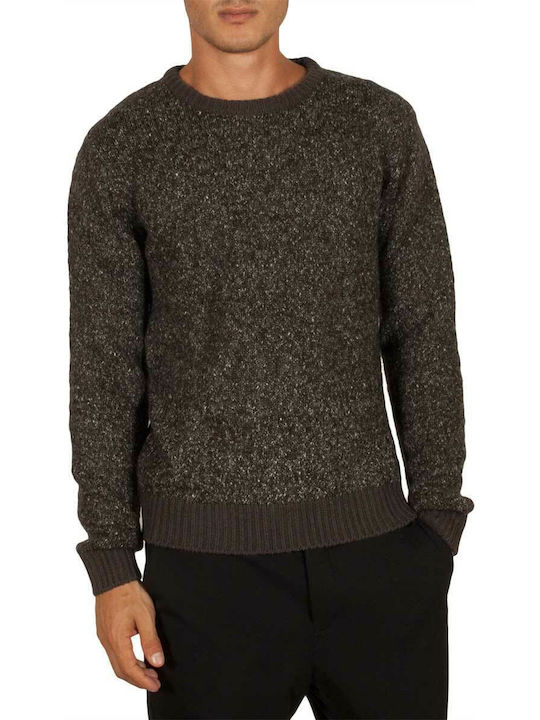 Anerkjendt Men's Long Sleeve Sweater brown-grey