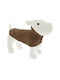Ferribiella Knitted Sweater Dog in Brown color 47cm.