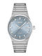 Boss Candor Γυναικείο Ρολόι 41mm Αυτόματο με Ασημί Μεταλλικό Μπρασελέ