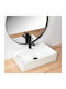 Rea Aufgesetztes Waschbecken Porzellan 50.5x35.5x12.5cm White