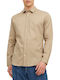 Long-sleeved Cotton Shirt Crockery