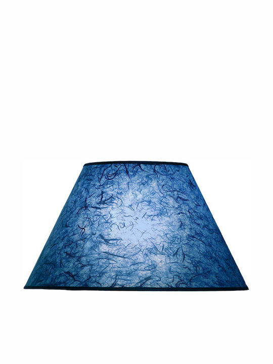 Starlight Hanging Conical Lamp Shade Blue