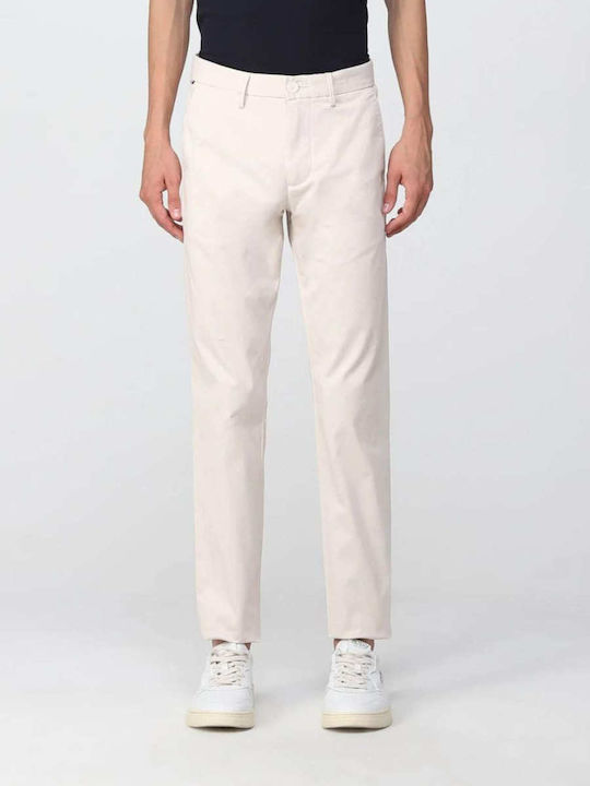 Tommy Hilfiger Bleecker Ανδρικό Παντελόνι Chino σε Slim Εφαρμογή Εκρού