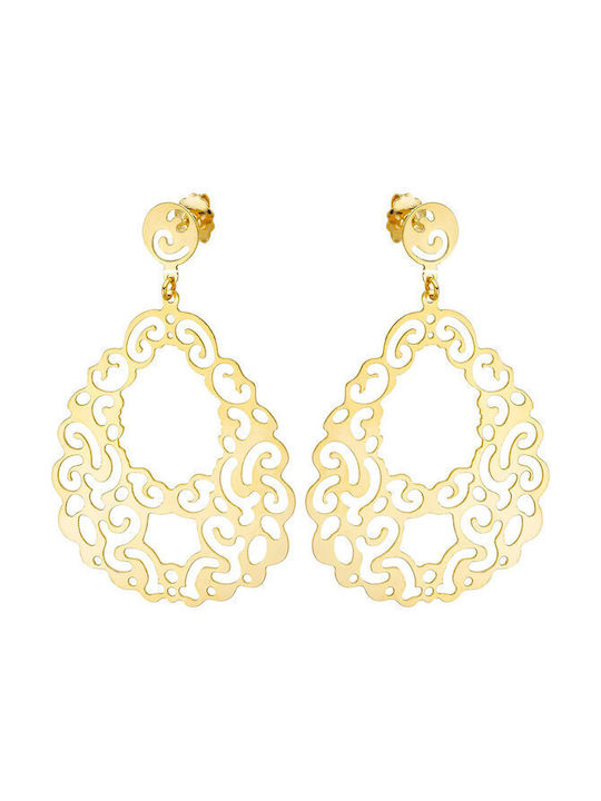 Vogue Earrings made of Silver Gold Plated