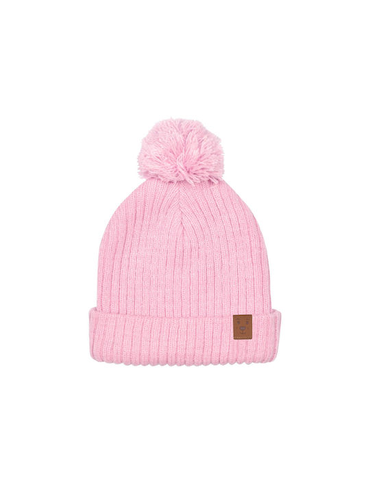 Stamion Kids Beanie Knitted Pink