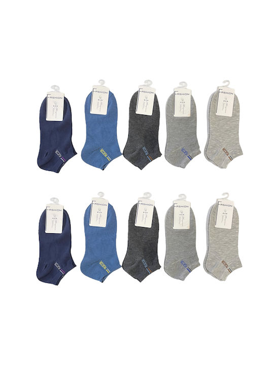 Beyounger Men's Socks GREY/BLUE