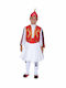 Traditional Kids Costume Kolokotronis with Shoe Covers