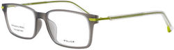 Police Men's Metal Prescription Eyeglass Frame ...