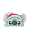 Loungefly Stitch Holiday Cosplay Παιδικό Πορτοφόλι με Φερμουάρ Γαλάζιο WDWA2886