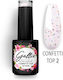 Gellie Top Coat για Απλά Βερνίκια