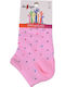 Design Socks Kinderstrümpfe Knöchelsocken Rosa