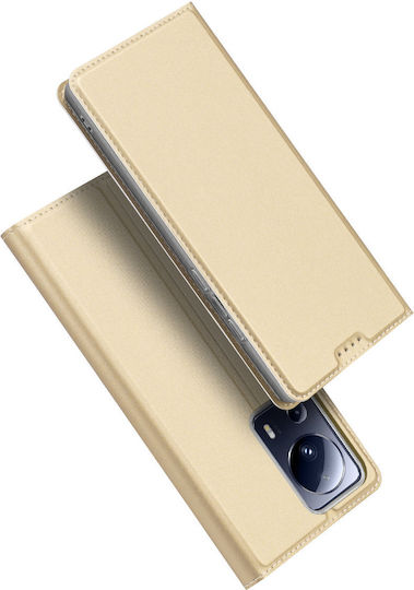 Dux Ducis Skin Pro Book Σιλικόνης Χρυσό (Xiaomi 13 Lite)