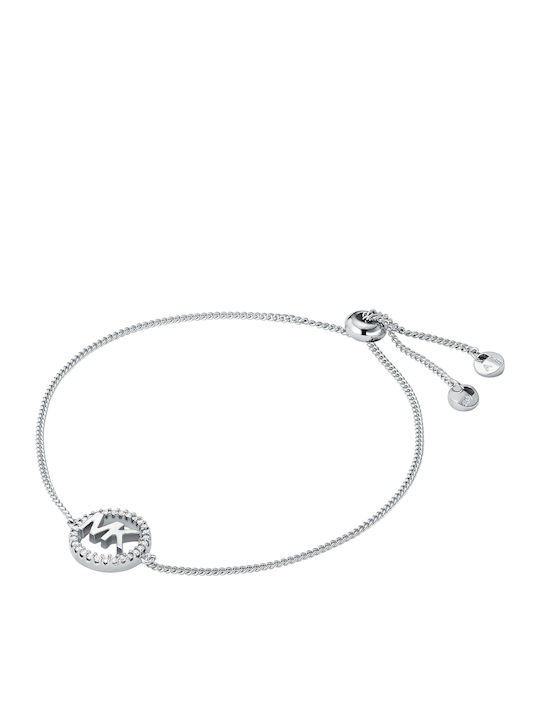 Michael Kors Premium Women's Silver Chain Bracelet 22cm