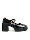 Black Heels with Strap