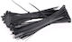 EL-Tech EL-Tech Kunststoff Kabelbinder 550mmx7.6mm in Schwarz Farbe (1 Stück) 133-295507051
