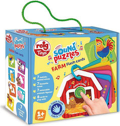 Παιδικό Puzzle Flash Cards Animals Farm για 1+ Ετών 7pcs Reig Παιδικό Puzzle Flash Cards Animals Farm για 1+ Ετών 7pcs Reig