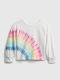 Fleece Παιδικό Φούτερ Rainbow Tie-Dye (Ουράνιο Τόξο) Graphic