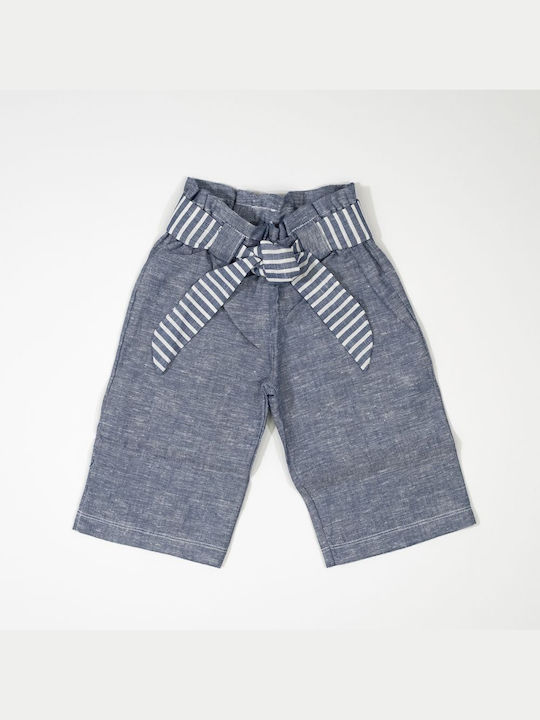 EMC Kids Linen Trousers Blue