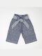 EMC Kids Linen Trousers Blue