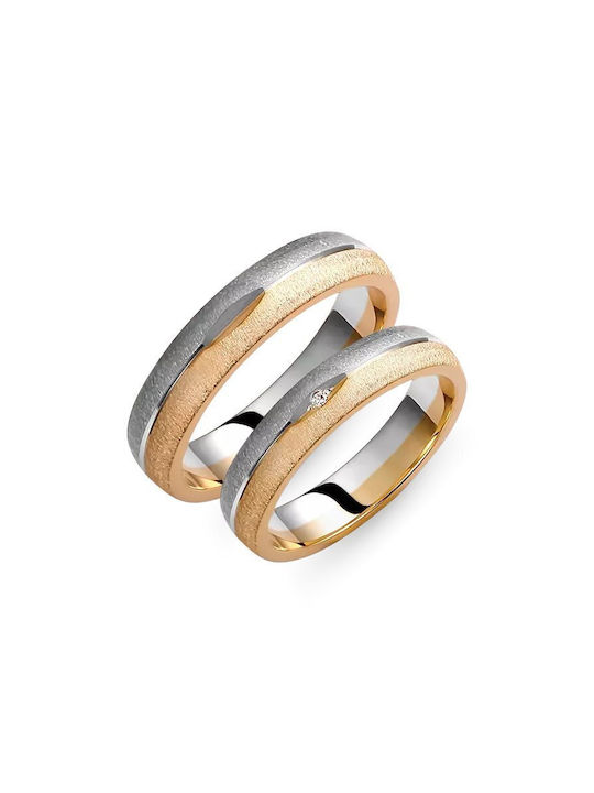 Paraxenies Wedding Ring Bicolour