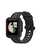 Λουράκι Σιλικόνης Μαύρο (Xiaomi Redmi Watch 2 / Watch 2 Lite)