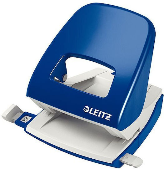 Leitz 5008 Paper 2-Hole Puncher with Guide for 25 Sheets