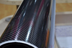 Carbon Adhesive Membrane for Car Carbon 152 x 100cm in Black Colour