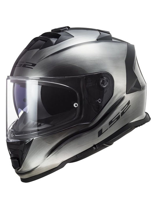 LS2 FF800 Storm II Jeans Titanium Κράνος Μηχανής Full Face ECE 22.06 1530gr με Pinlock και Sunvisor
