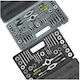 Vevor SZHMJZSZBYG80PY09V0 Tap & Die Sets with Tap Wrench Steel 10x1.5mm 80pcs