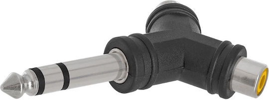 GBC GBC Converter 6.3mm Male to RCA 2x Female 1 Piece