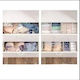 Tpster material textil Organizator de sertare pentru Haine în Culoare Bej 32x32x12cm 1buc