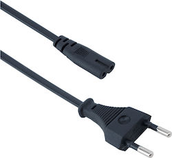 De Tech 18043 Euro - IEC C7 Cable 1.5m Black (18043)