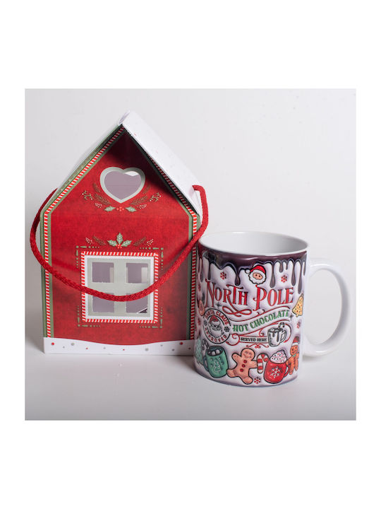 Christmas Mug Ceramic White