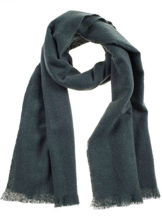 Verde Women's Wool Scarf Black