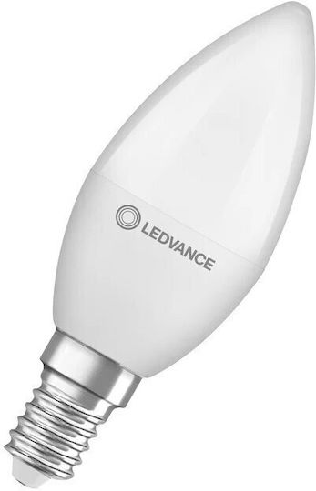 Ledvance Bec LED 4.9W 96mm pentru Soclu E14 Alb natural 470lm