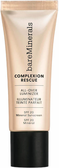 bareMinerals Complexion Rescue Light Cremă de Față de Zi Colorată cu Factor de Protecție Solară 20 pentru Strălucire 35ml