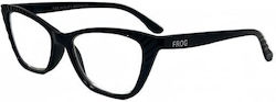 Frog Optical Очила за четене +3.00 в Черен цвят