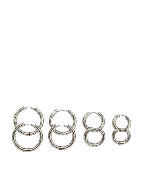 Theodora's Jewellery Комплект Обици от Сребърен Позлатени