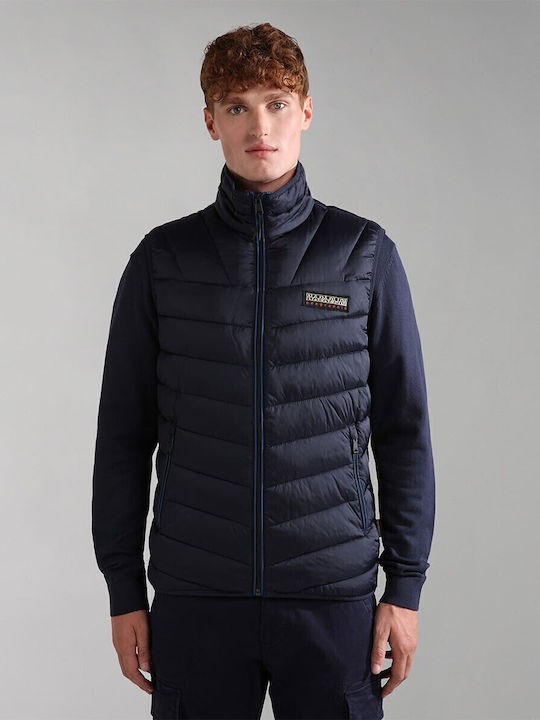 Aerons V 3 Без Ръкав Puffer Модел Синьо