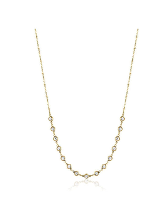 Luca Barra Necklace Gold Plated