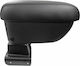 Cik Car PU Armrest for Audi A4 Black