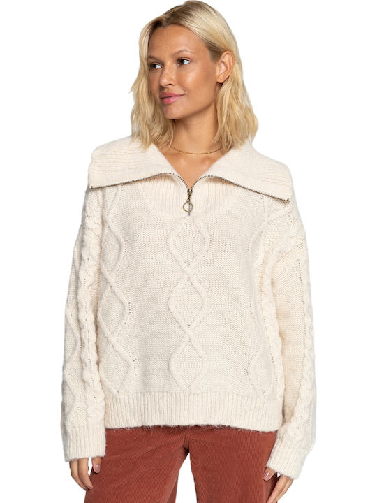 Lost Paradise Women's Long Sleeve Sweater ΑΝW/ANTIQUE WHITE