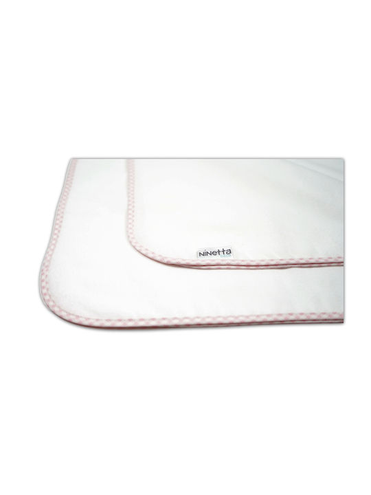 Ninetta Bebe Одеяло за пелени Pink - Розов 80x9...
