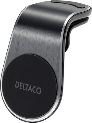 Deltaco Mobile Phone Holder Car with Magnet Black