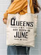 Fabric Shopping Bag in Beige color