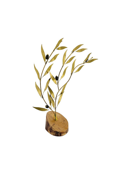 Arthart Διακοσμητική Ελιά από Ξύλο 8x35cm