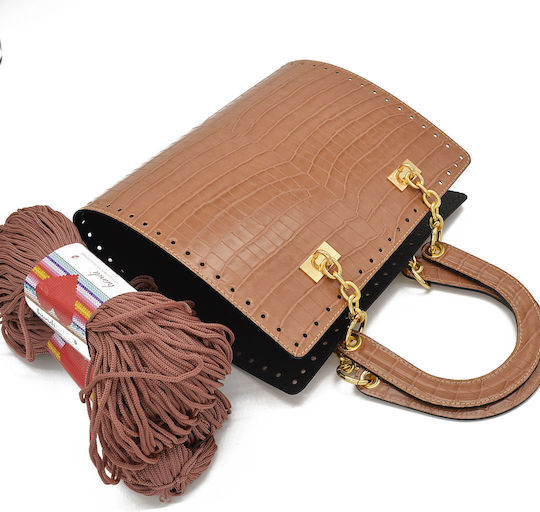 Handibrand Craft Kit for Knitted Bag Pink